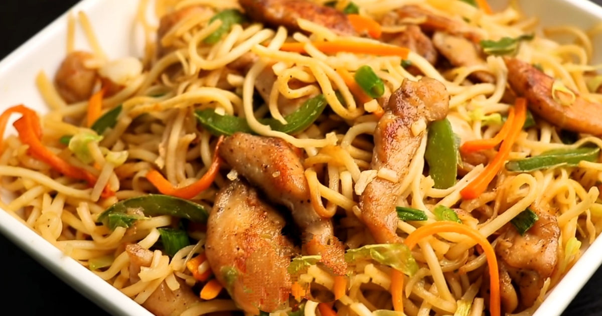 chicken noodles